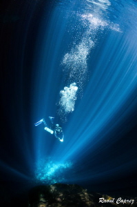 SUN RAYS, BUBBLES and FUN by Raoul Caprez 